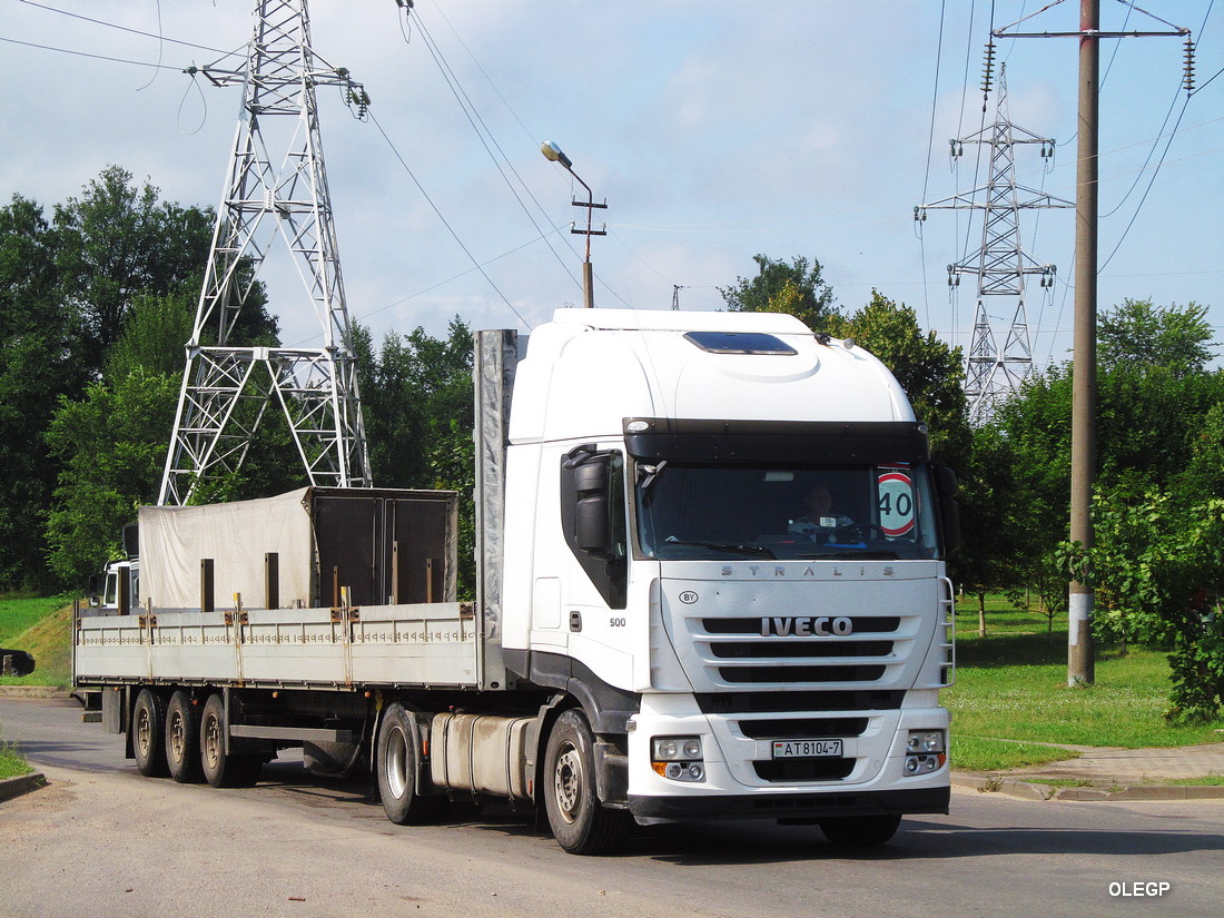 Минск, № АТ 8104-7 — IVECO Stralis ('2012) 500