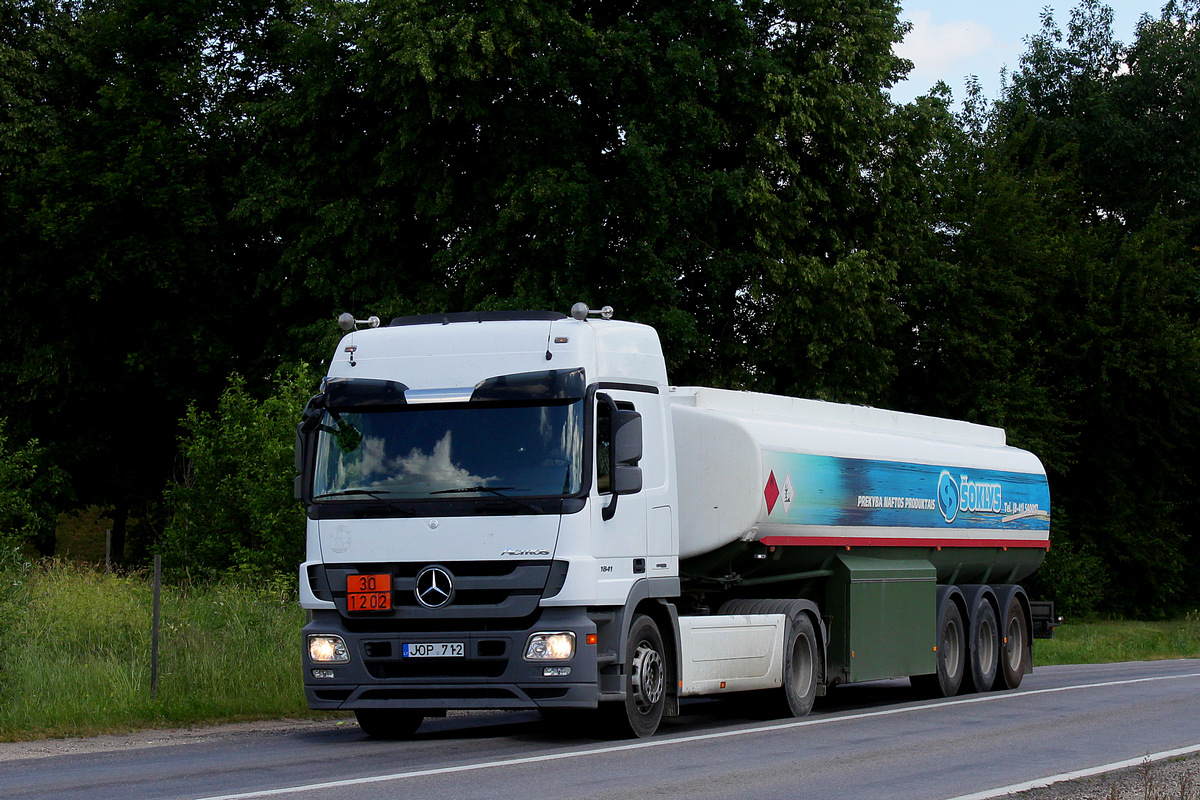 Литва, № JOP 712 — Mercedes-Benz Actros ('2009) 1841