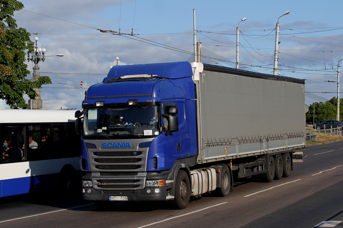 Латвия, № HT-700 — Scania ('2009) R420