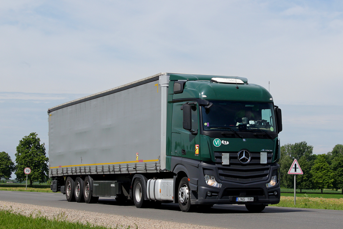 Литва, № LNG 196 — Mercedes-Benz Actros ('2011) 1845