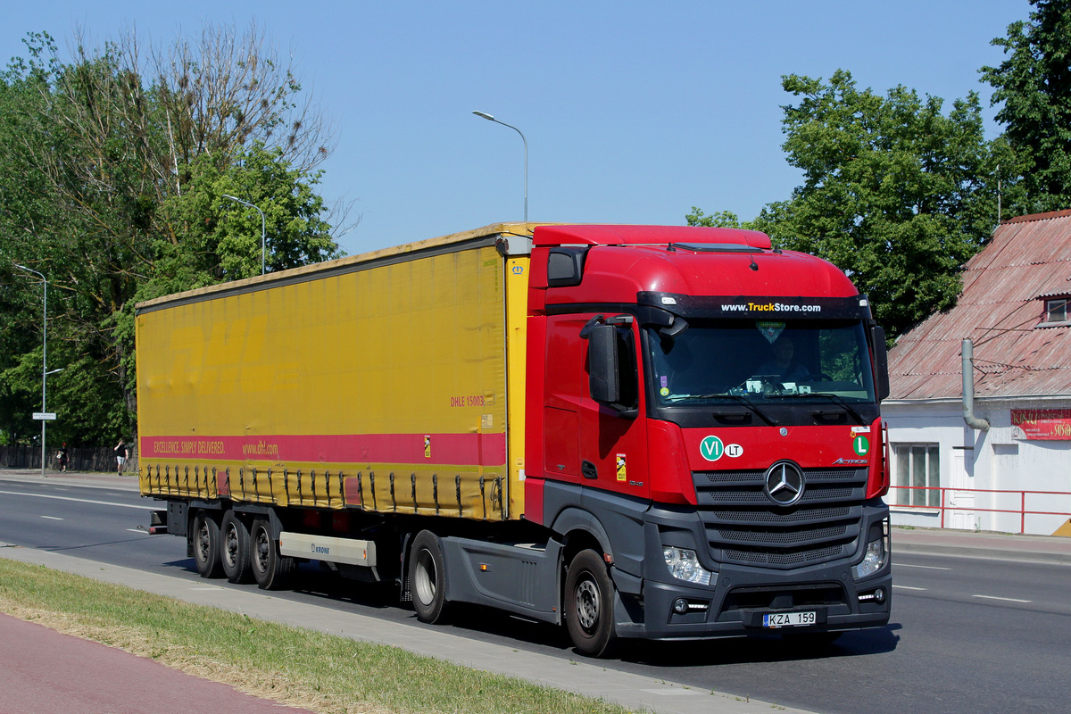 Литва, № KZA 159 — Mercedes-Benz Actros ('2011) 1845