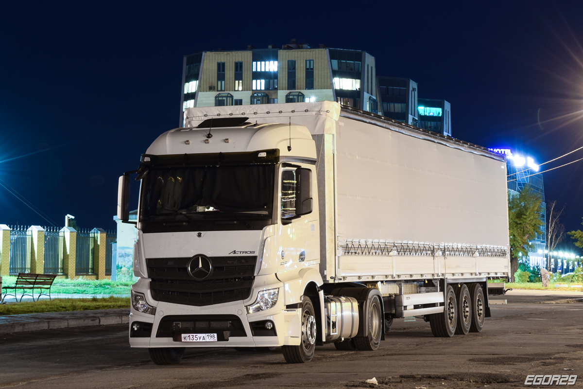 Санкт-Петербург, № К 135 УА 198 — Mercedes-Benz Actros '18 1842 [Z9M]