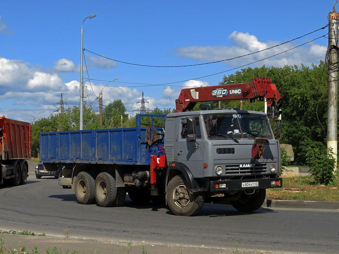 Кировская область, № К 804 КТ 43 — КамАЗ-53212