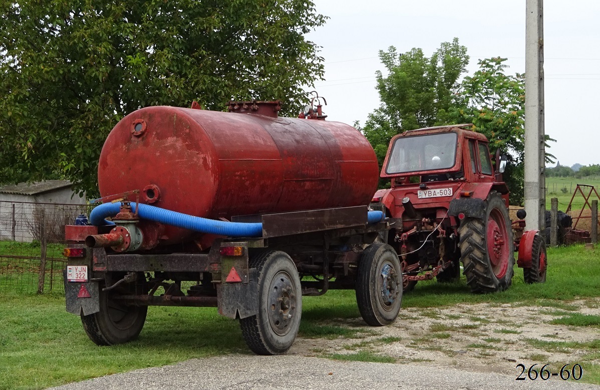 Венгрия, № YJN-322 — Mezőgép (общая модель); Венгрия, № YBA-503 — МТЗ-82