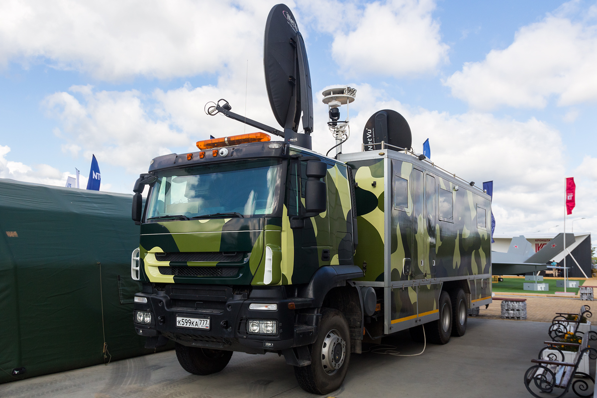 Москва, № К 599 КА 777 — IVECO-AMT Trakker ('2007); Транспорт силовых ведомств РФ — Военно-технический форум "Армия-2021"