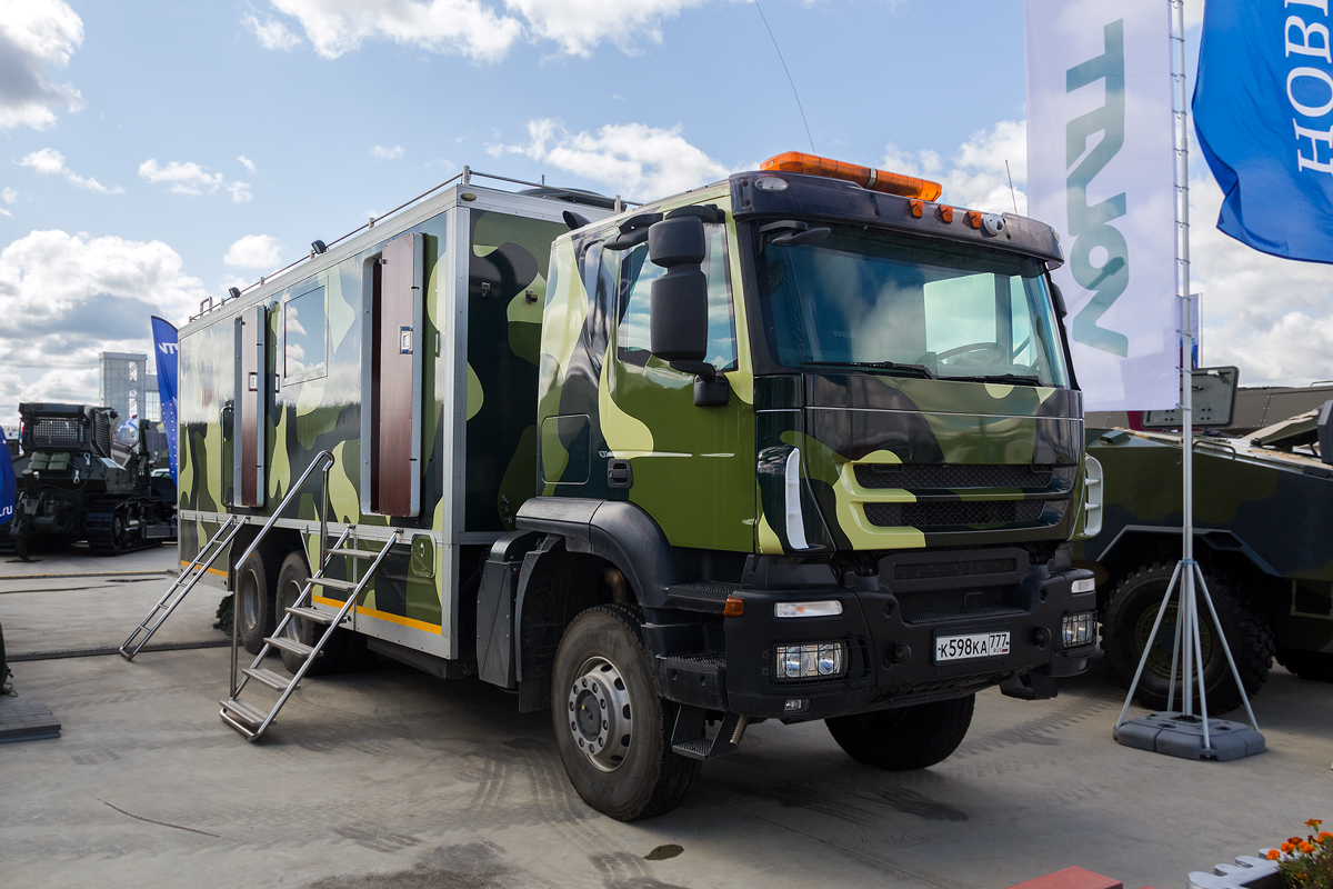 Москва, № К 598 КА 777 — IVECO-AMT Trakker ('2007); Транспорт силовых ведомств РФ — Военно-технический форум "Армия-2021"