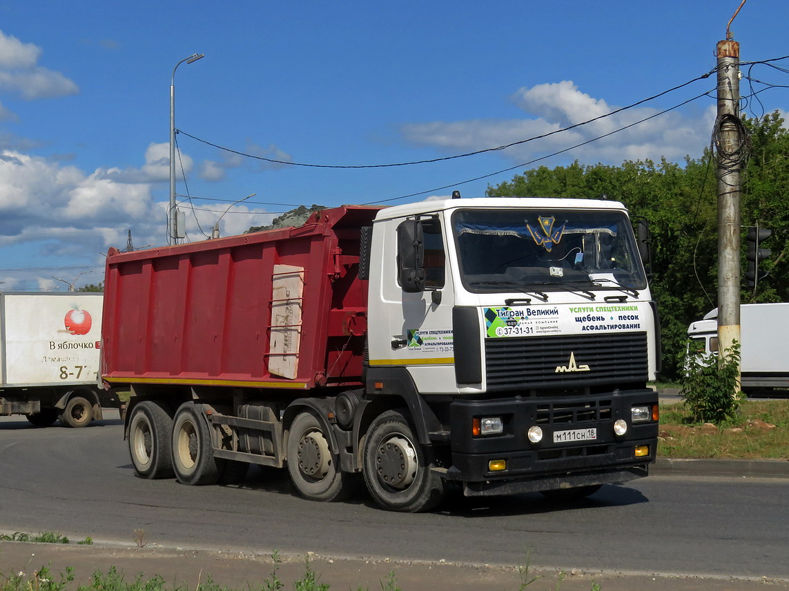 Кировская область, № М 111 СН 18 — МАЗ-6516A8