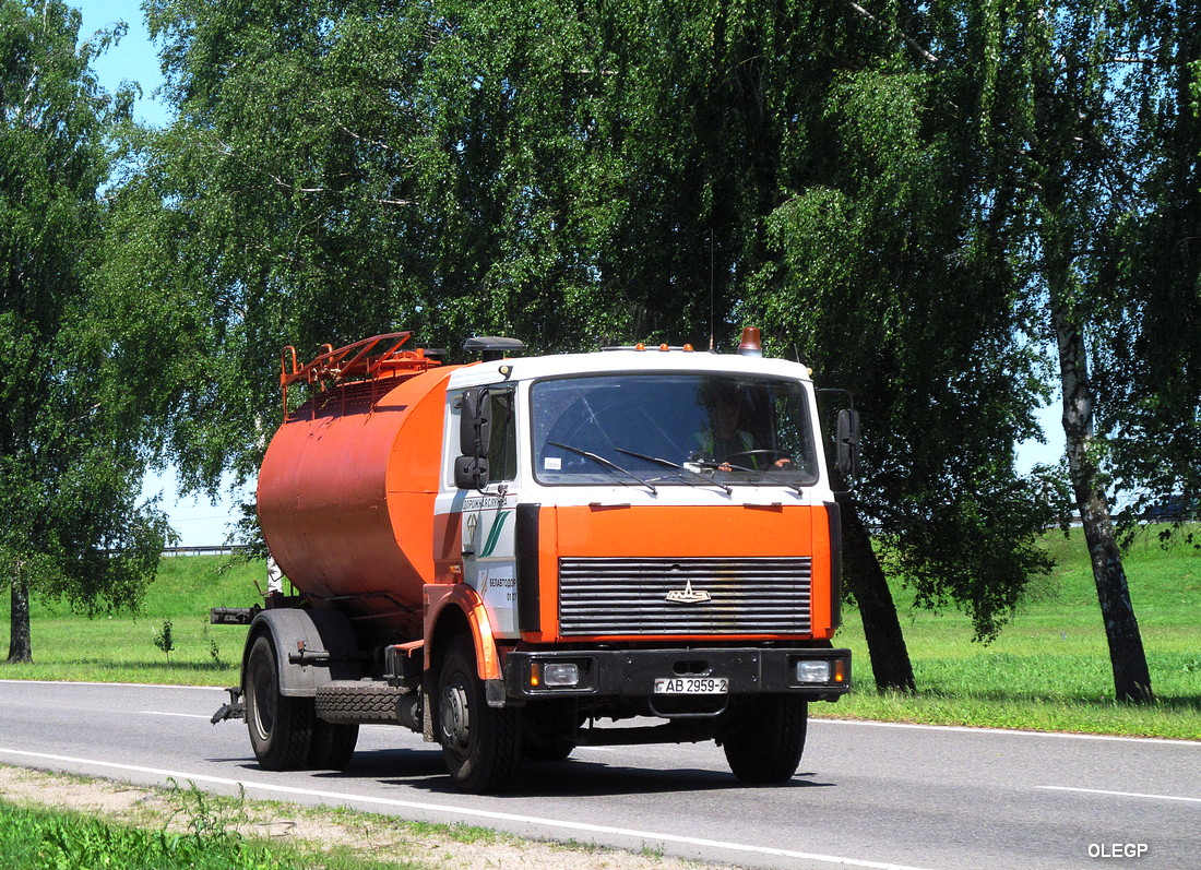 Витебская область, № АВ 2959-2 — МАЗ-5336 (общая модель)