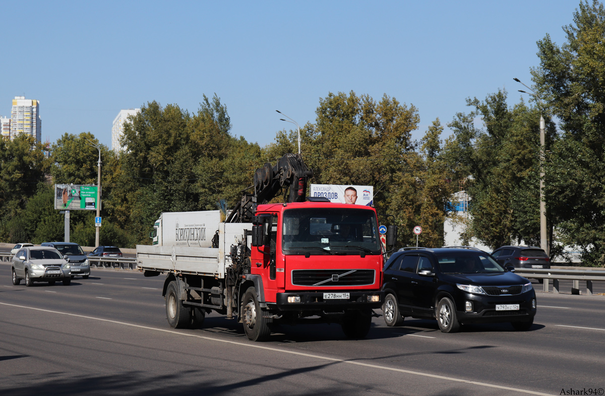 Красноярский край, № Е 278 НН 154 — Volvo ('2001) FL