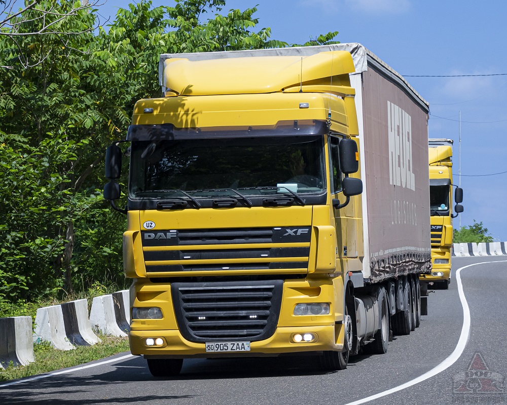 Узбекистан, № 50 905 ZAA — DAF XF105 FT