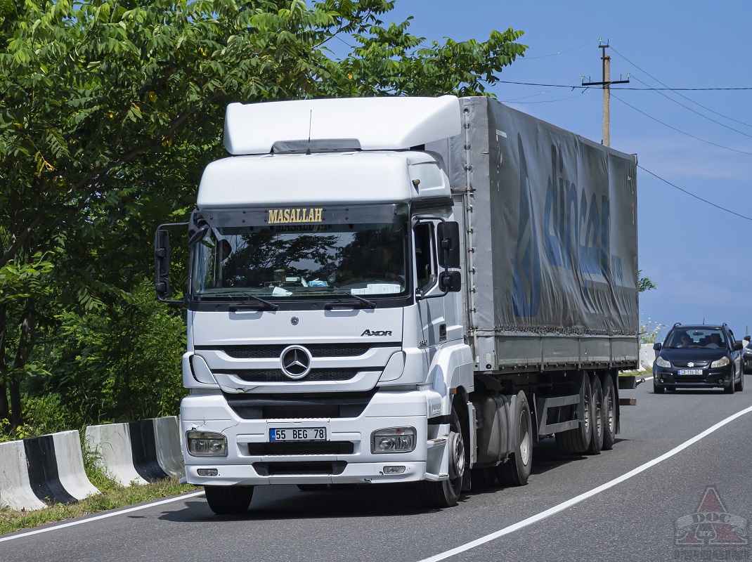 Турция, № 55 BEG 78 — Mercedes-Benz Axor 1840