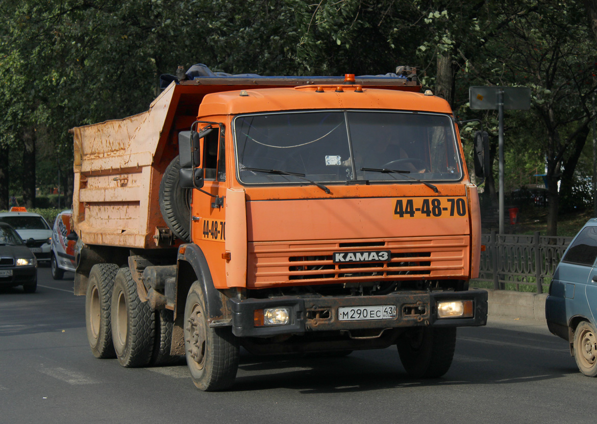 Кировская область, № М 290 ЕС 43 — КамАЗ-55111-02 [55111C]