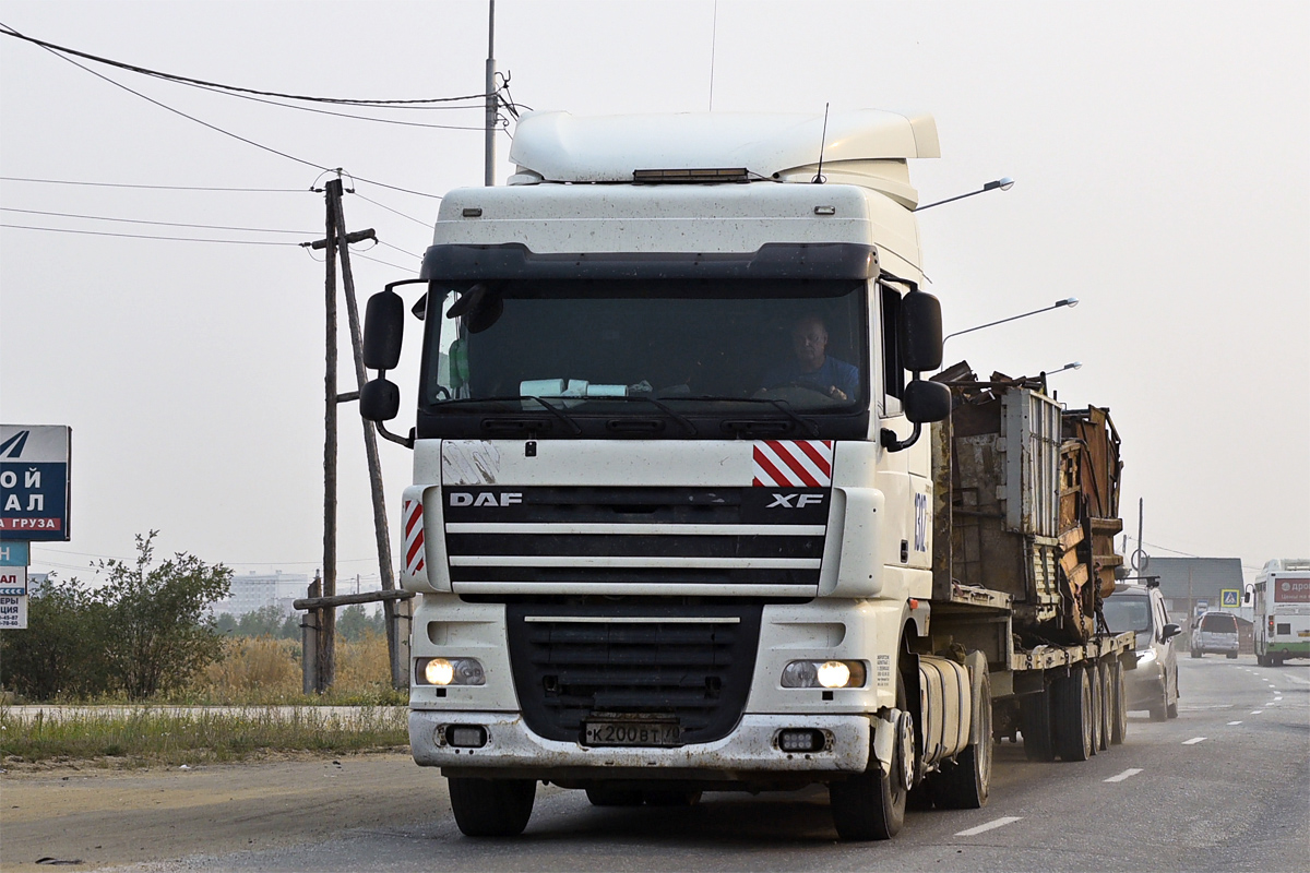 Томская область, № К 200 ВТ 70 — DAF XF105 FT