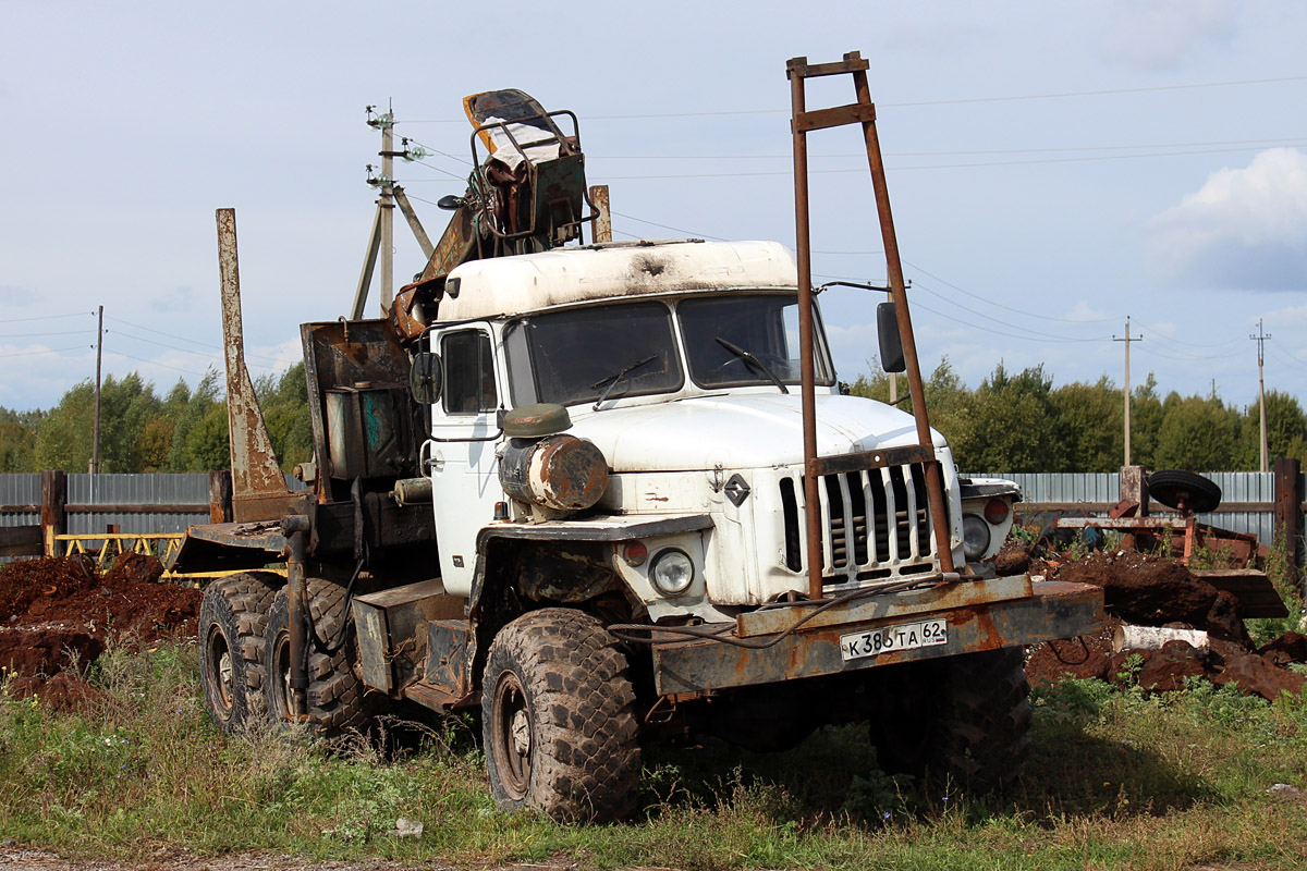 Рязанская область, № К 386 ТА 62 — Урал-4320 (общая модель)