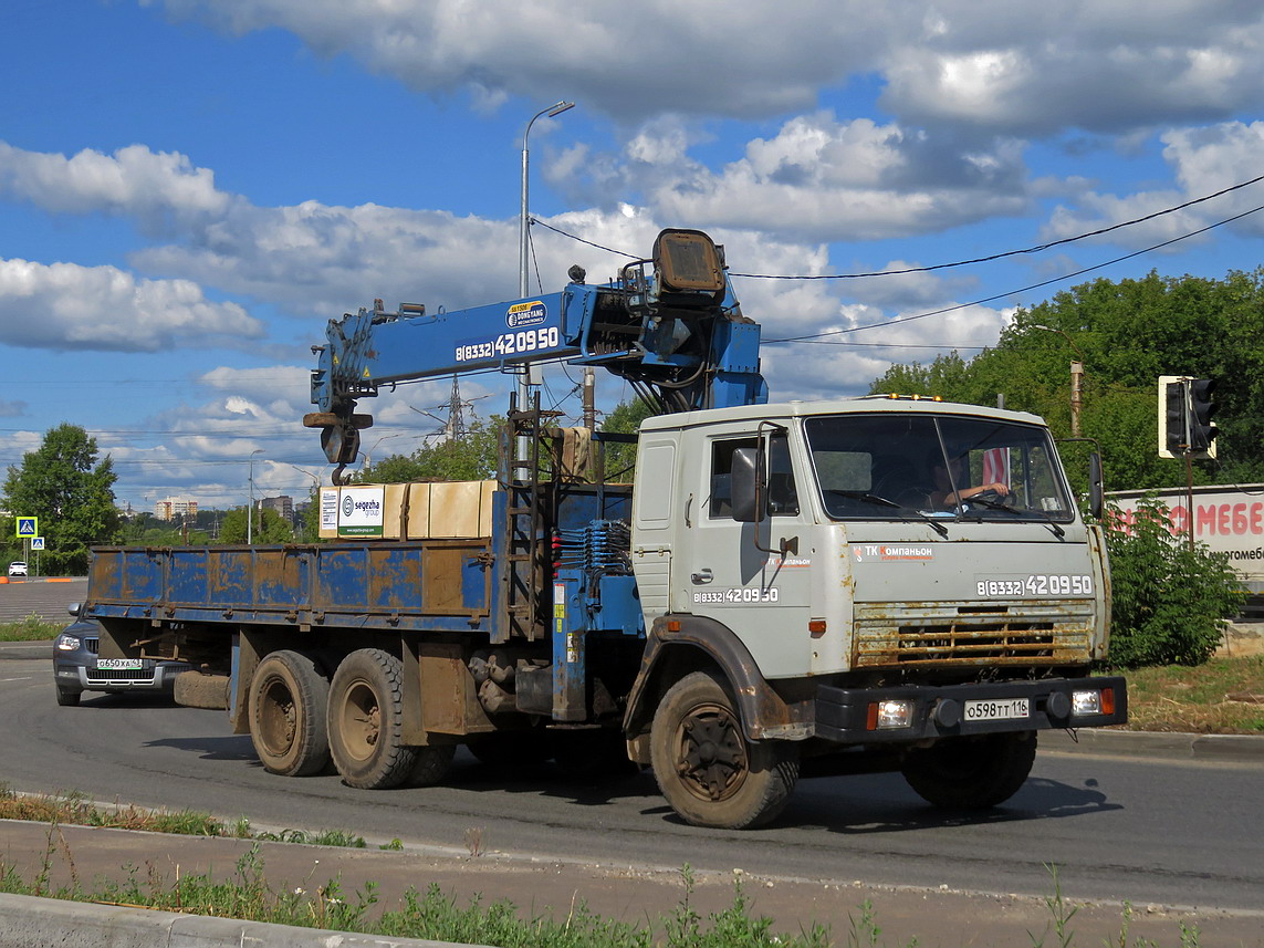 Кировская область, № О 598 ТТ 116 — КамАЗ-53212