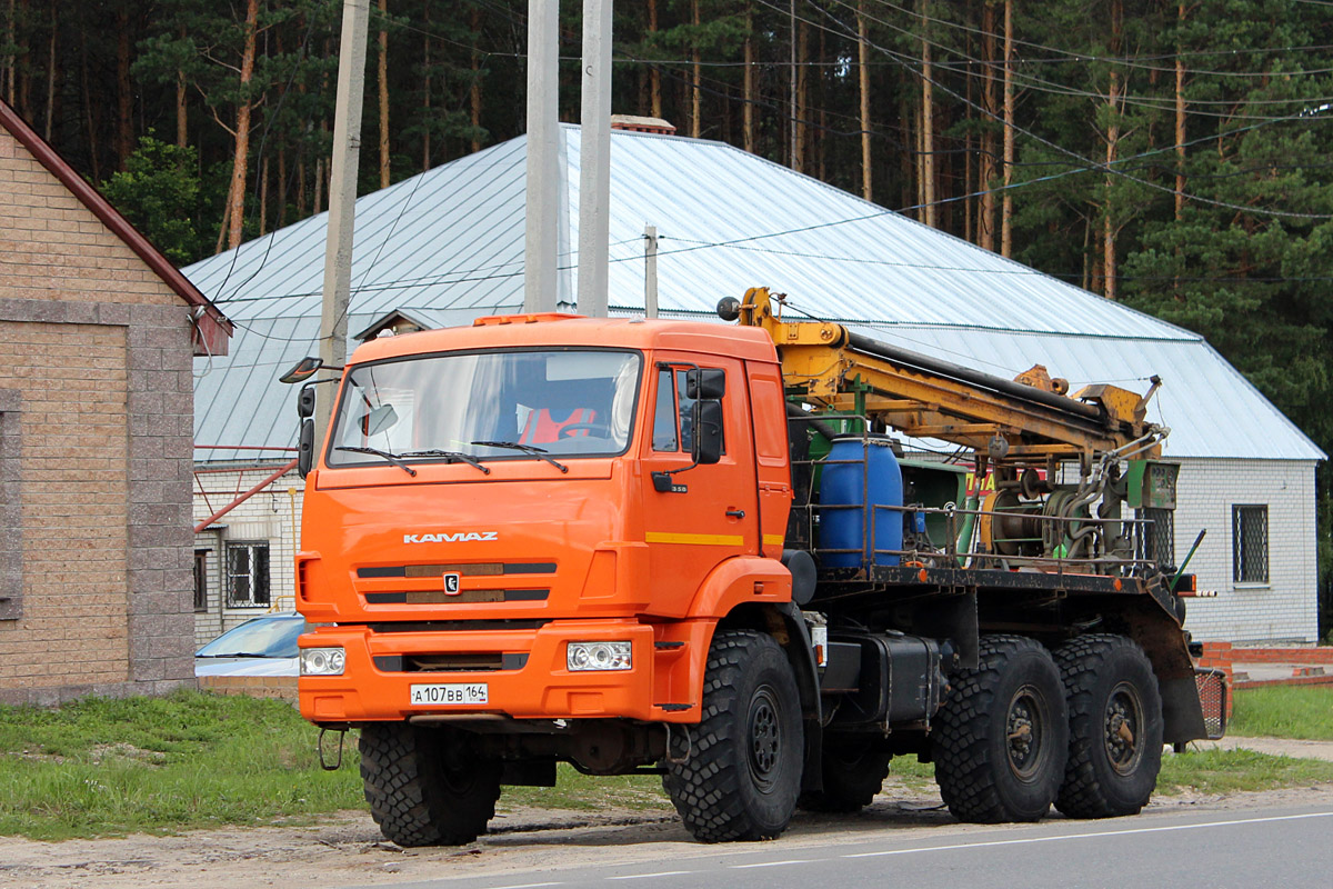 Саратовская область, № А 107 ВВ 164 — КамАЗ-5350-42