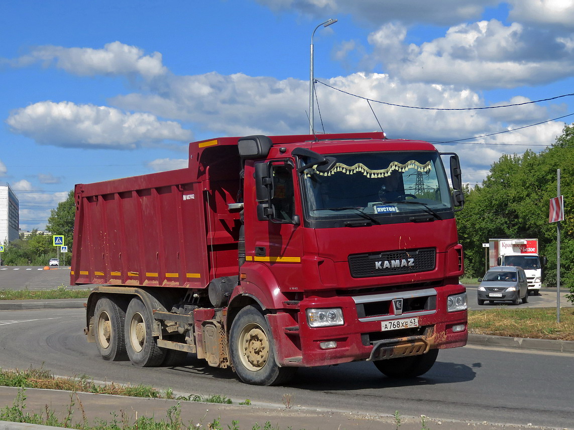 Кировская область, № А 768 ХЕ 43 — КамАЗ-6520-B5 "Люкс"