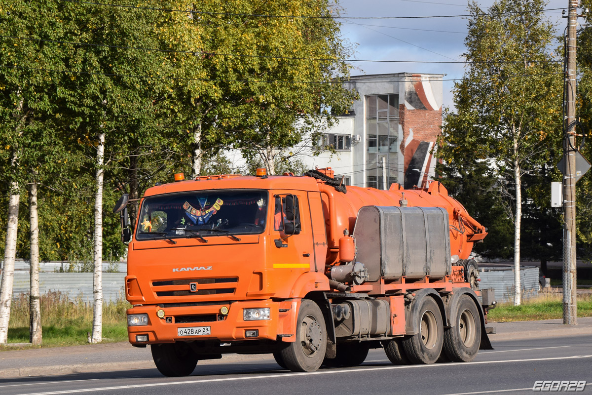 Архангельская область, № О 428 АР 29 — КамАЗ-65115-46