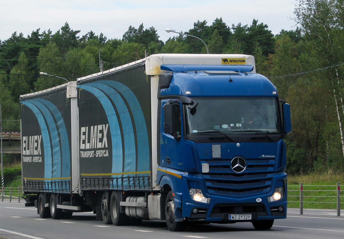 Польша, № WZ 2132Y — Mercedes-Benz Actros ('2011)