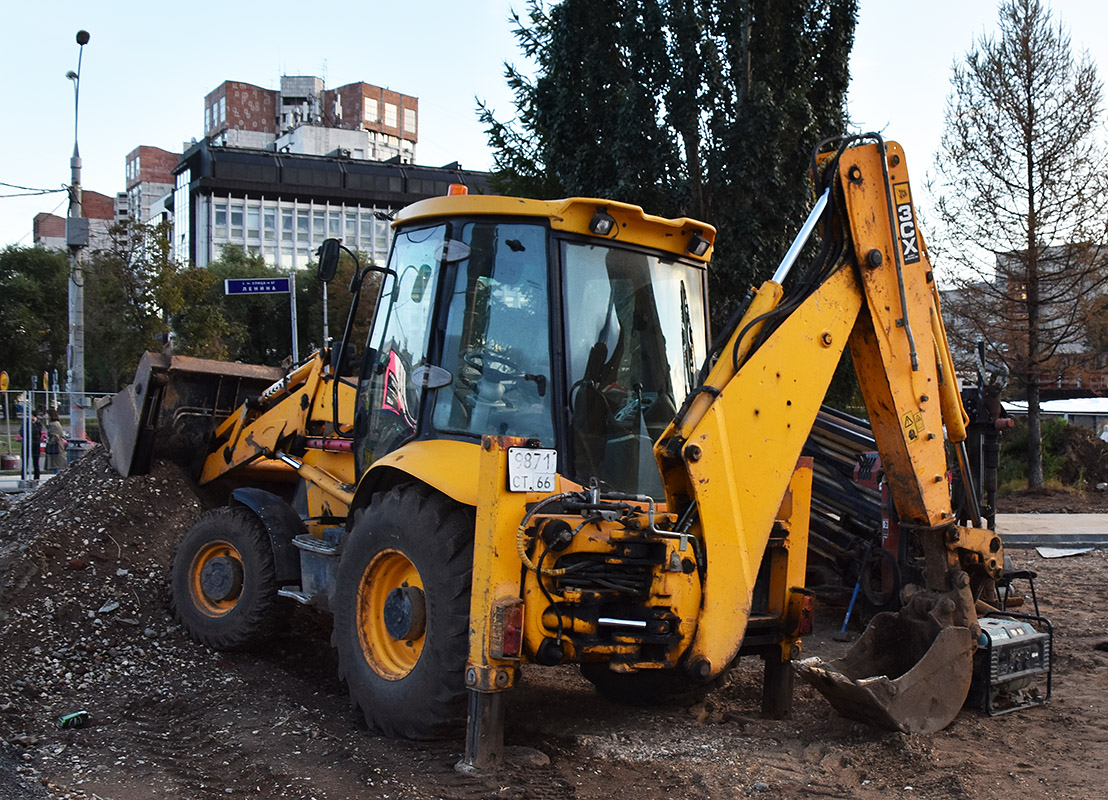 Свердловская область, № 9871 СТ 66 — JCB 3CX