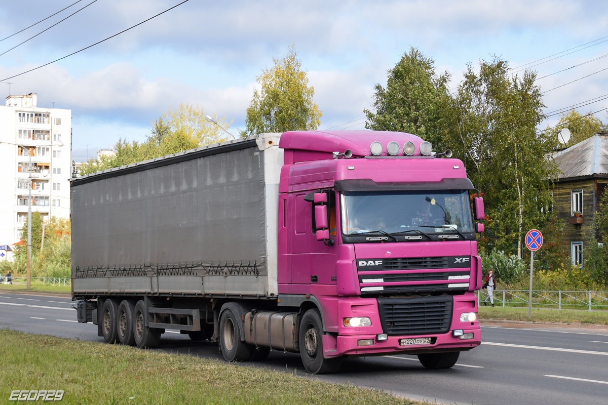 Архангельская область, № Н 220 ОУ 29 — DAF XF95 FT