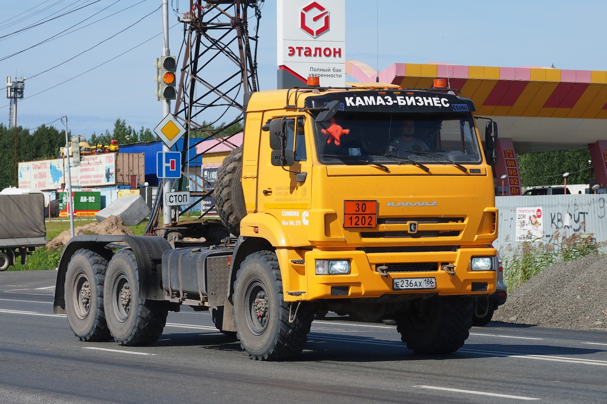 Ханты-Мансийский автоном.округ, № Е 236 АХ 186 — КамАЗ-44108-RF [44108F-R]