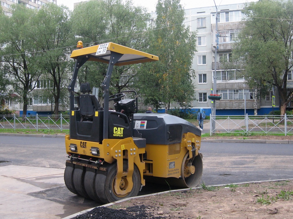 Тверская область, № 2202 ХМ 50 — Caterpillar (общая модель)