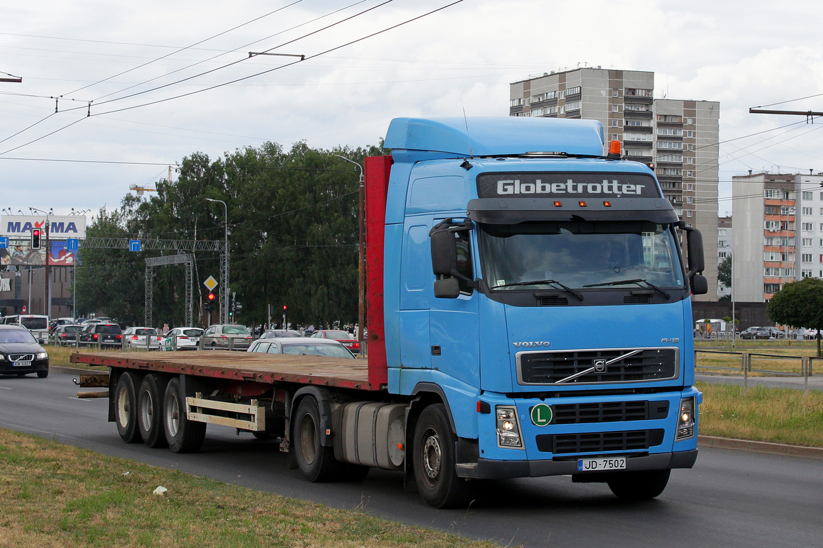 Латвия, № JD-7502 — Volvo ('2002) FH12.440