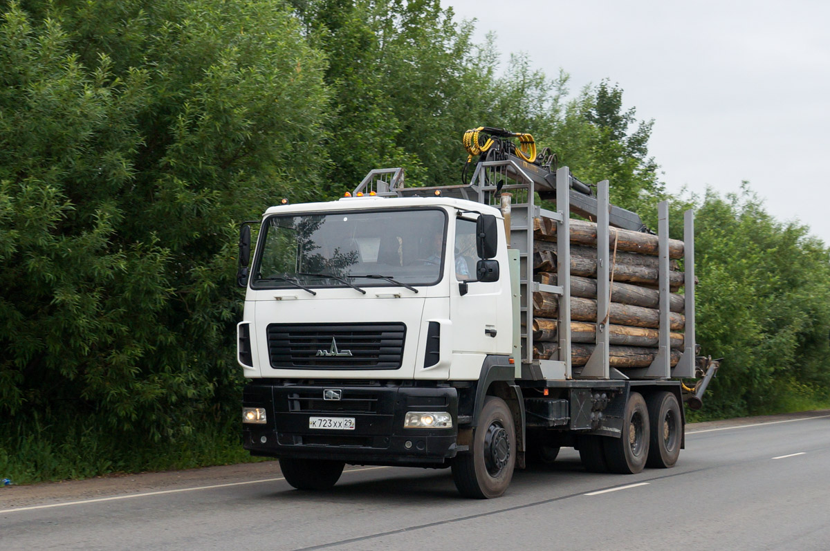 Архангельская область, № К 723 ХХ 29 — МАЗ-6312B9