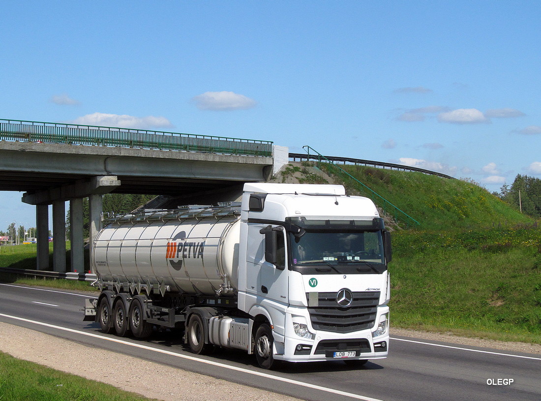 Литва, № LDB 773 — Mercedes-Benz Actros ('2011) 1845