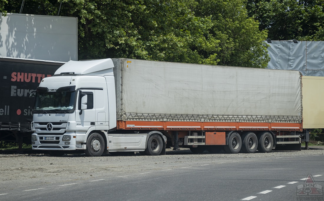 Турция, № 27 C 1137 — Mercedes-Benz Actros ('2003) 1844