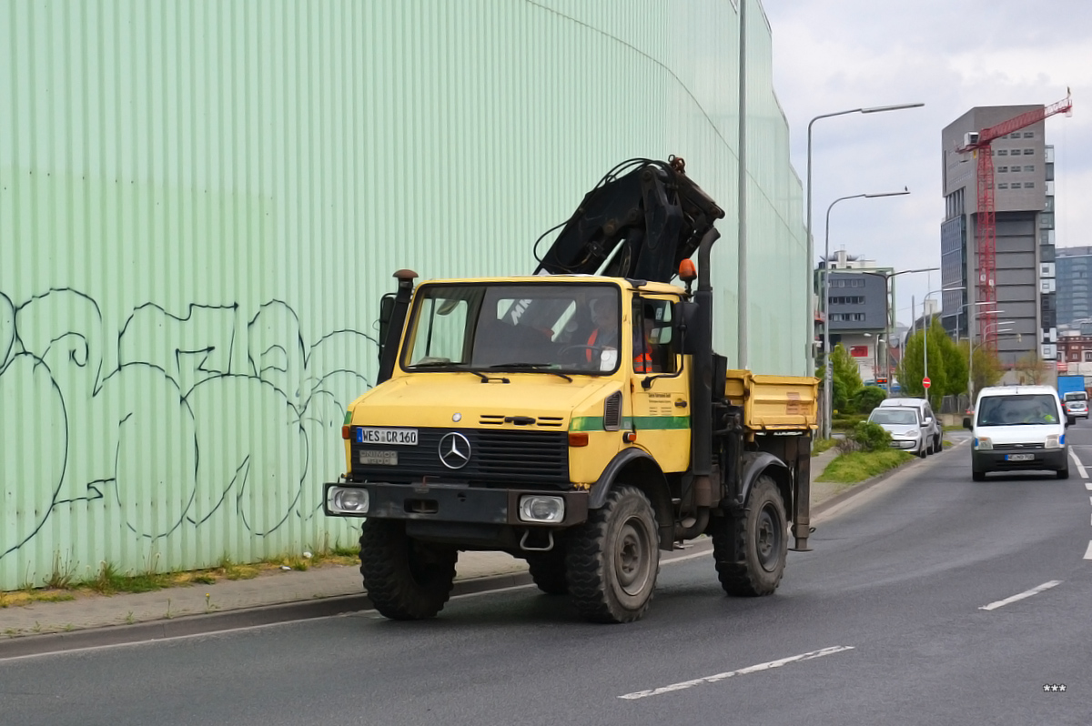 Германия, № WES-CR 160 — Mercedes-Benz Unimog (общ.м)