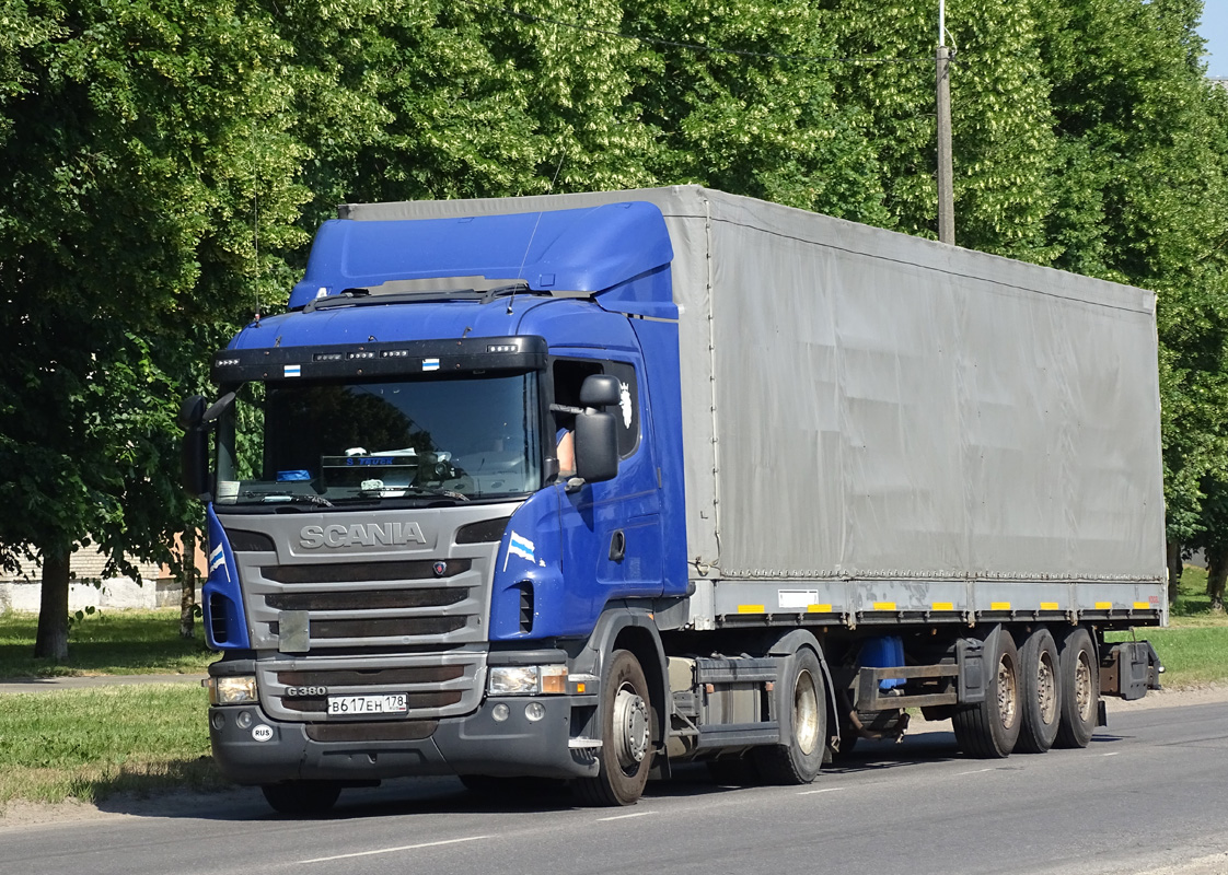 Санкт-Петербург, № В 617 ЕН 178 — Scania ('2009) G380