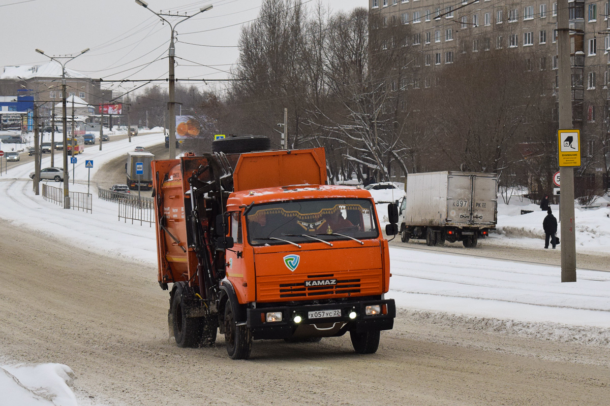 Алтайский край, № Х 057 УС 22 — КамАЗ-43255-A3