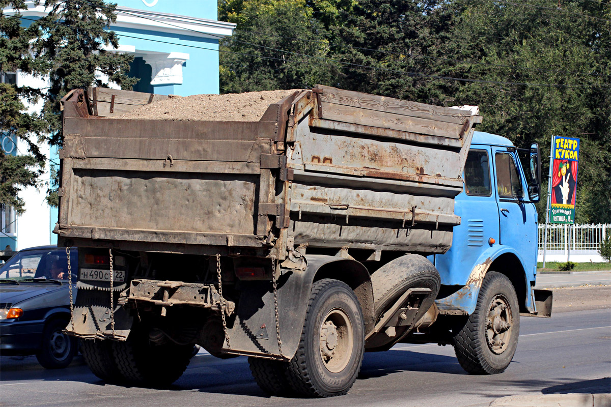 Алтайский край, № Н 490 СТ 22 — МАЗ-5549