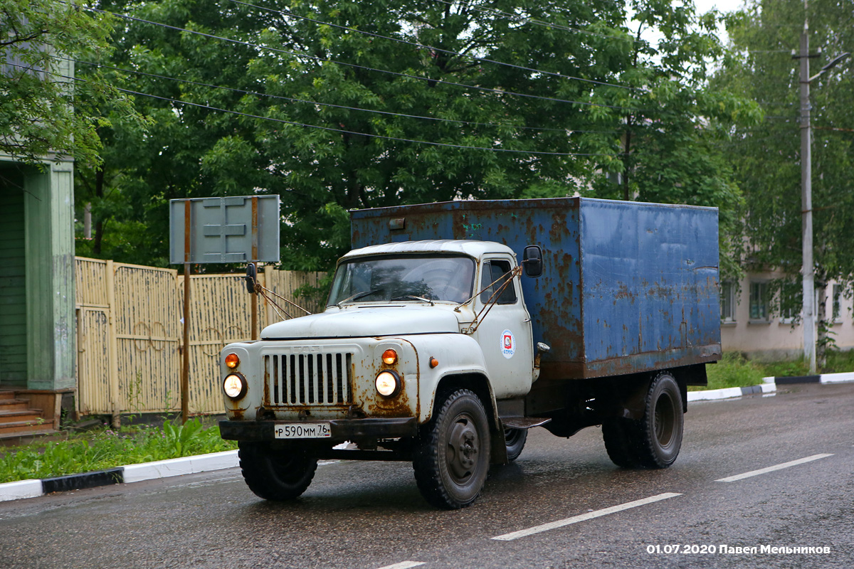 Ярославская область, № Р 590 ММ 76 — ГАЗ-53-12