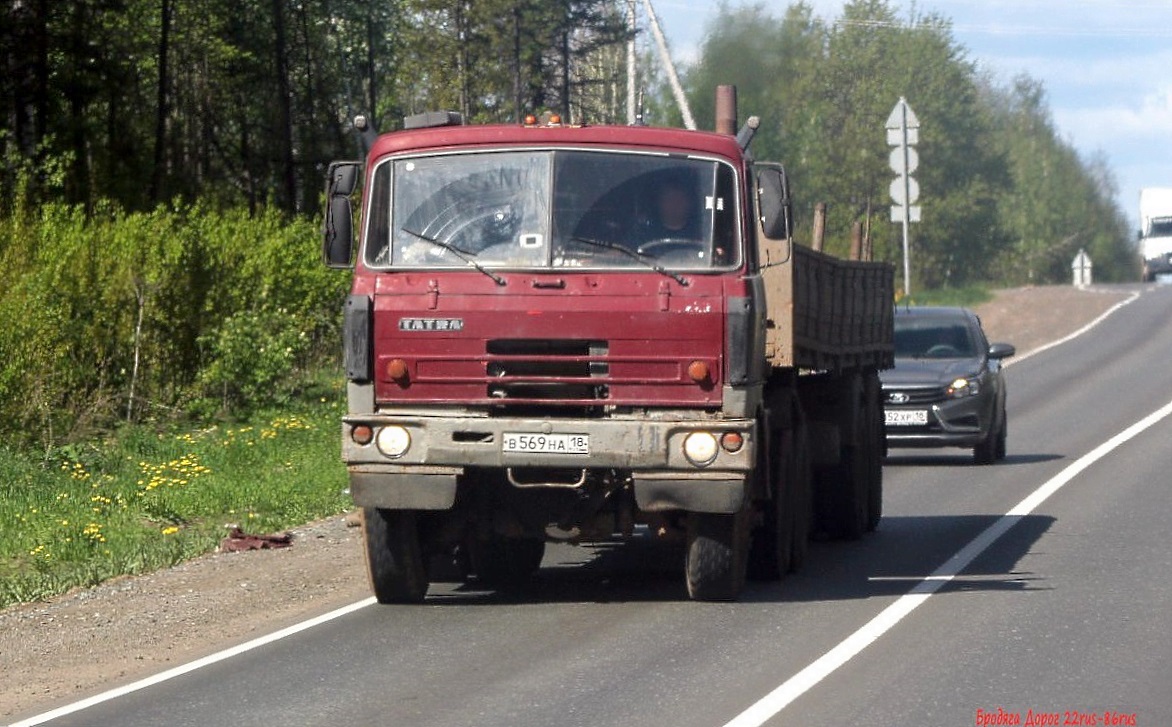 Удмуртия, № В 569 НА 18 — Tatra 815-2 S3