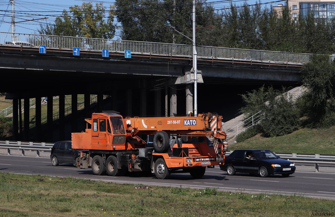 Красноярский край, № О 747 УА 24 — Mitsubishi Fuso K203