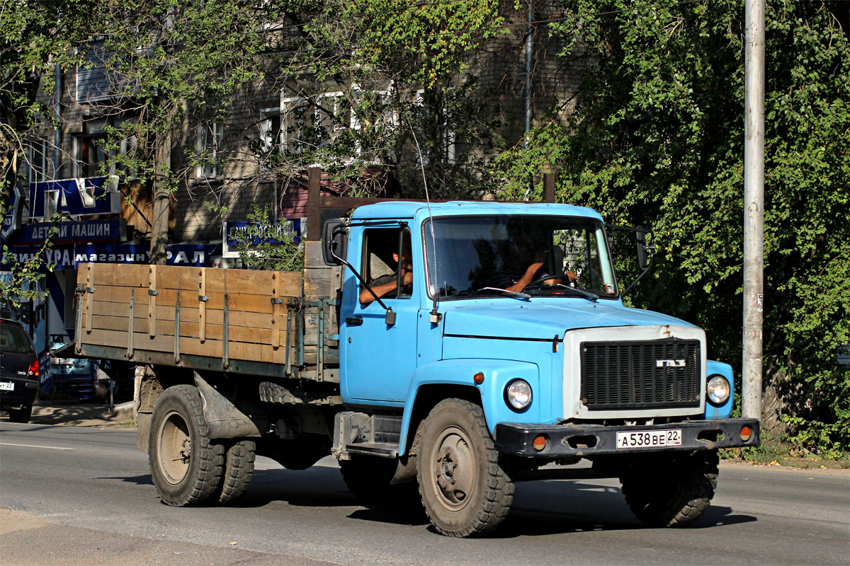 Алтайский край, № А 538 ВЕ 22 — ГАЗ-3307