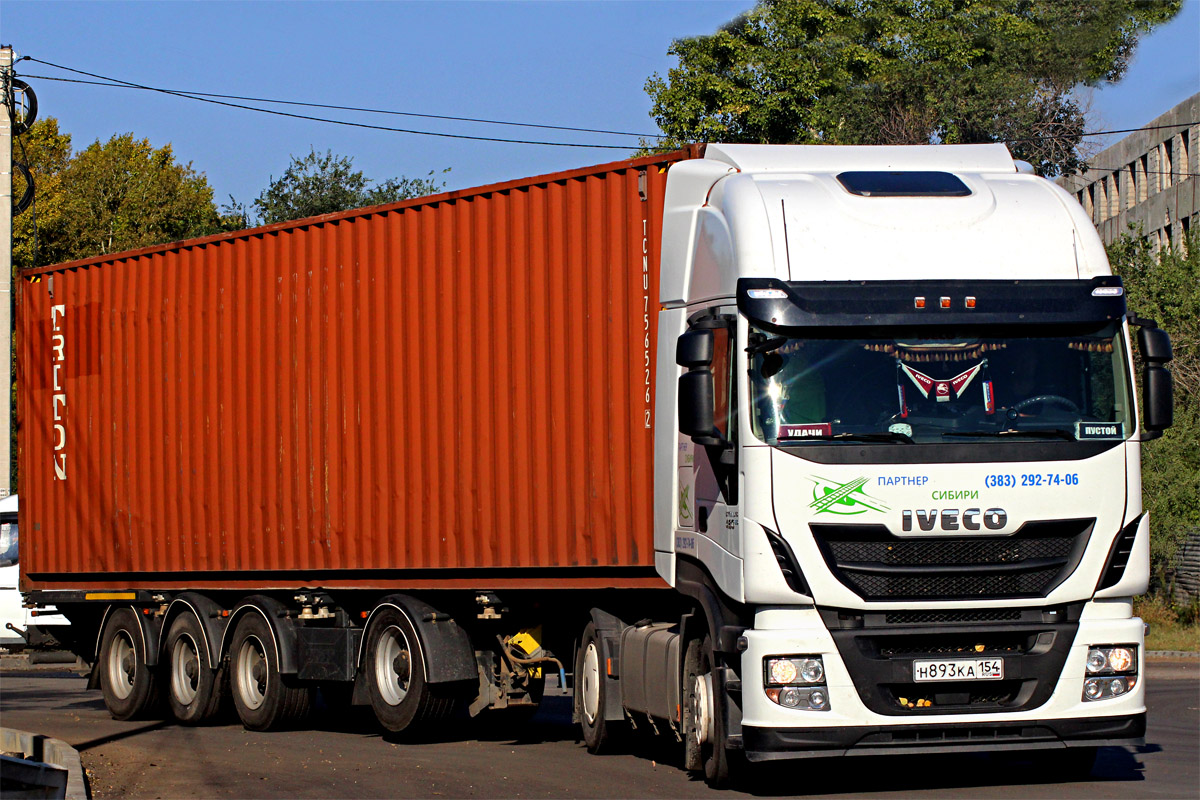 Новосибирская область, № Н 893 КА 154 — IVECO Stralis ('2012) 460