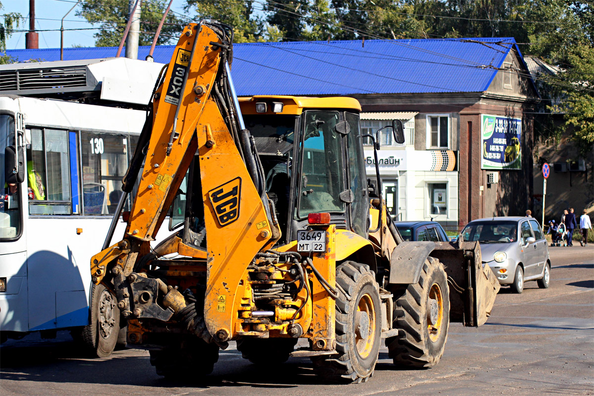 Алтайский край, № 3649 МТ 22 — JCB 3CX