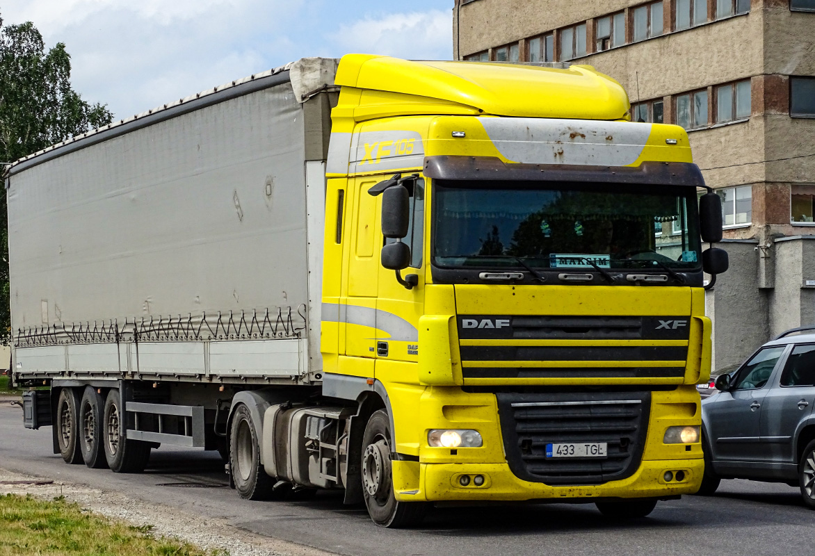 Эстония, № 433 TGL — DAF XF105 FT