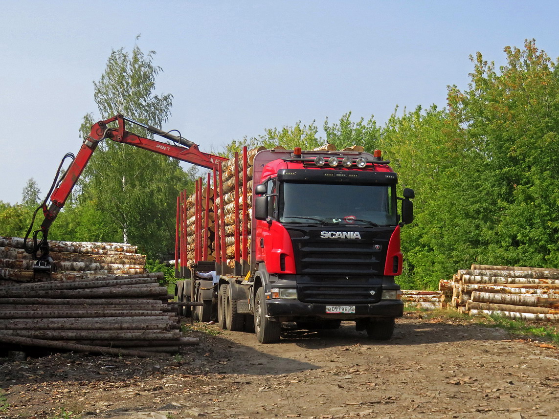 Кировская область, № В 097 ВЕ 35 — Scania ('2004) R500