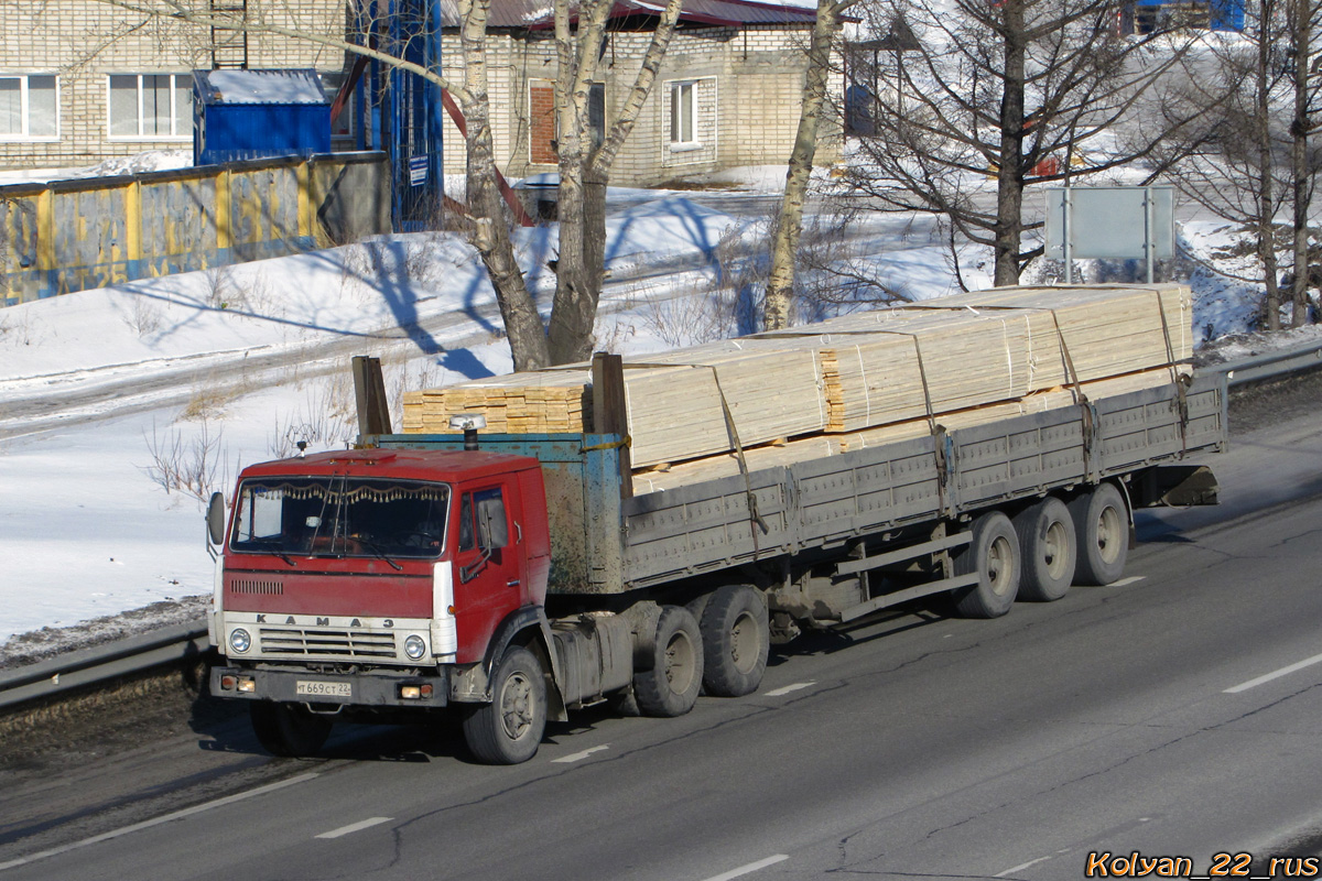 Алтайский край, № Т 669 СТ 22 — КамАЗ-5410