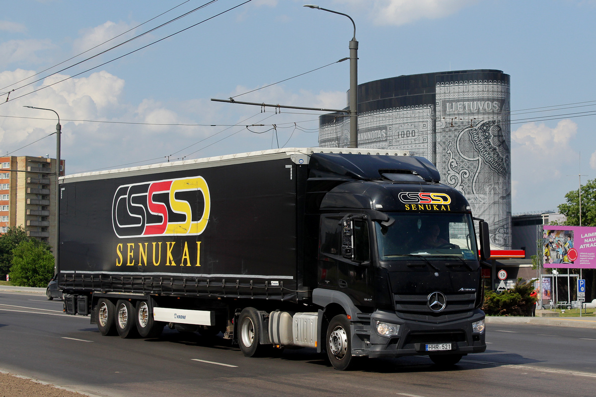 Литва, № HHR 521 — Mercedes-Benz Actros ('2011) 1840