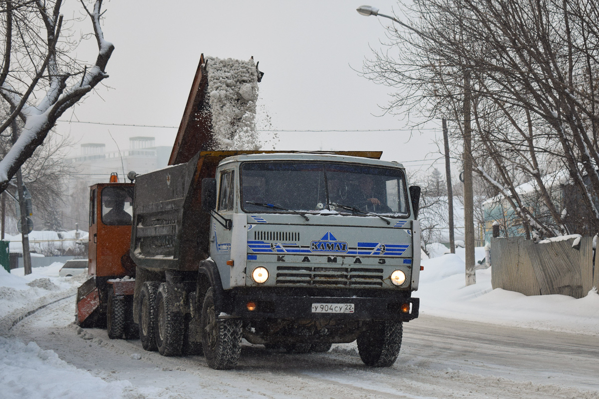 Алтайский край, № У 904 СУ 22 — КамАЗ-55111 [551110]