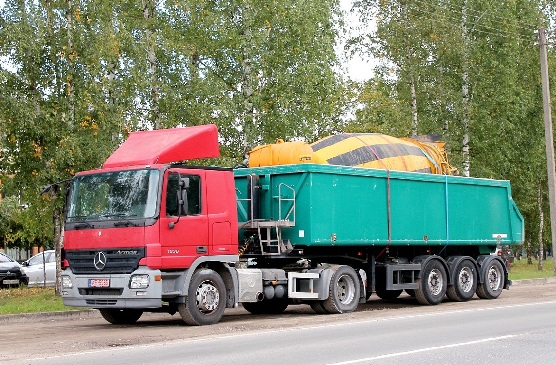 Эстония, № AF-5985 — Mercedes-Benz Actros ('2003) 1836