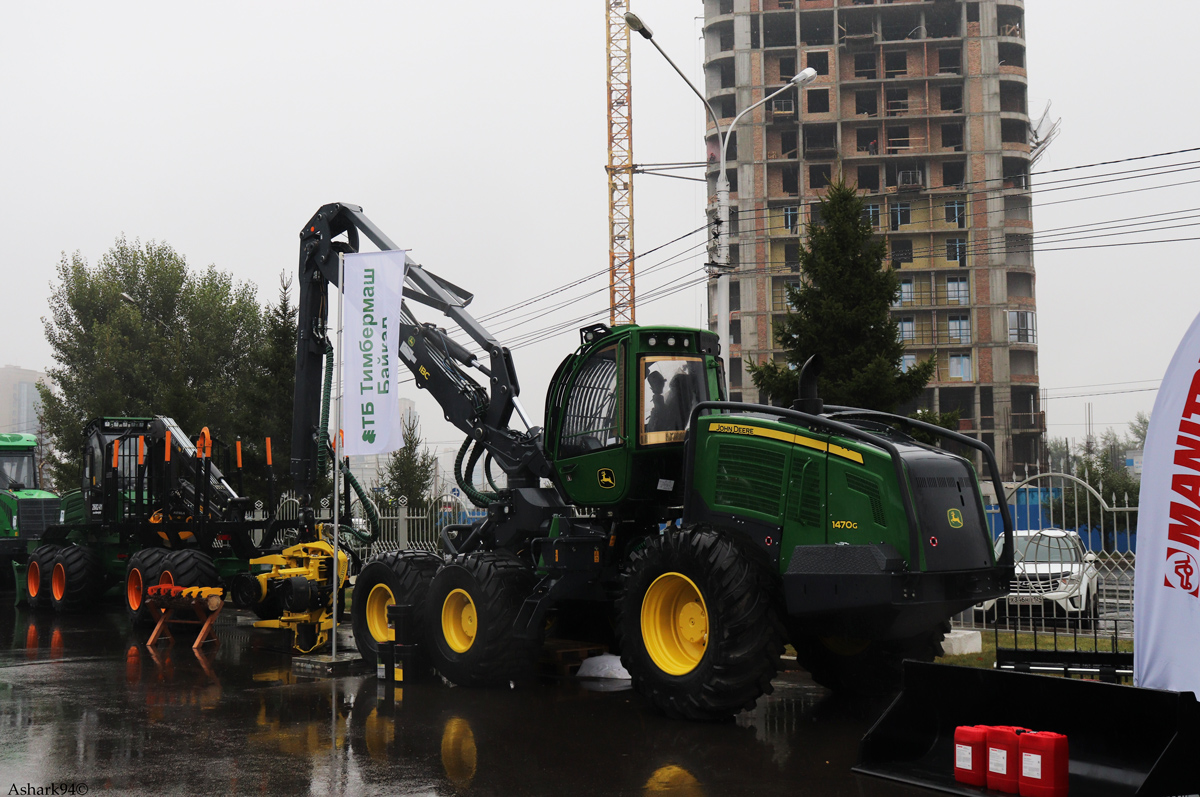 Красноярский край, № (24) Б/Н СТ 0102 — John Deere 1470G; Красноярский край — Выставка "Эксподрев-2021"