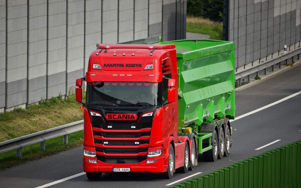 Чехия, № 2TA 4444 — Scania ('2016) S500