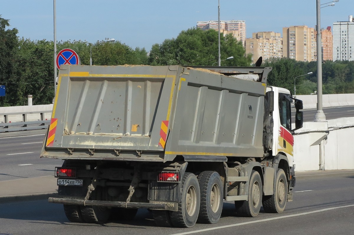 Москва, № О 114 ХЕ 750 — Scania ('2016) P440